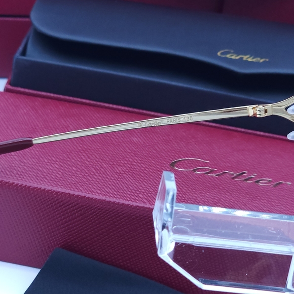Authentic Cartier Glasses 135 - Picture 4 of 8